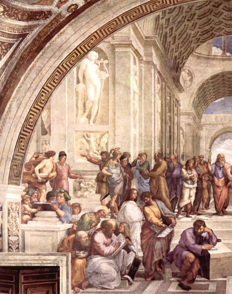 School of Athens - left